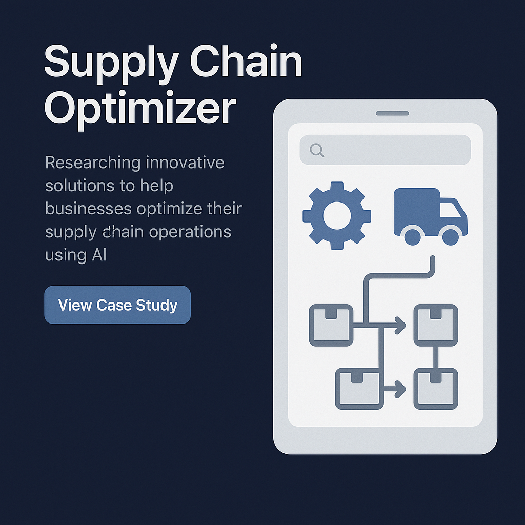Supply Chain Optimizer